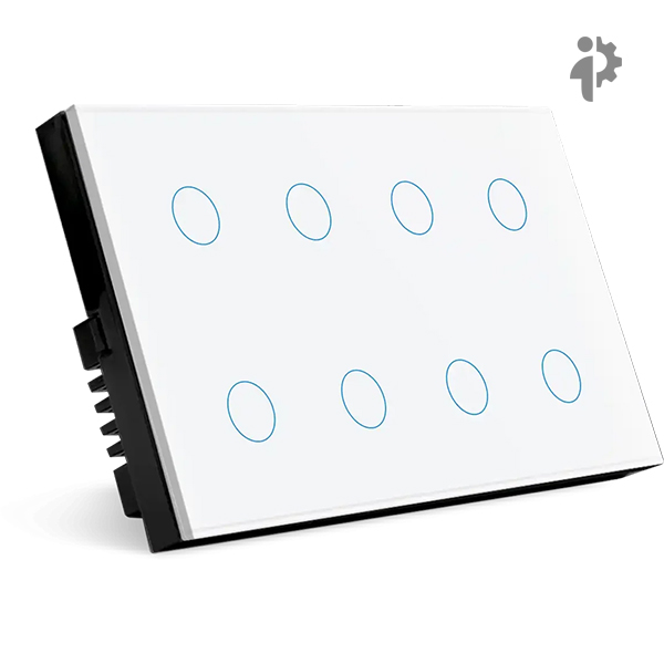 8 Gang Smart Wifi Switch Crystal Series